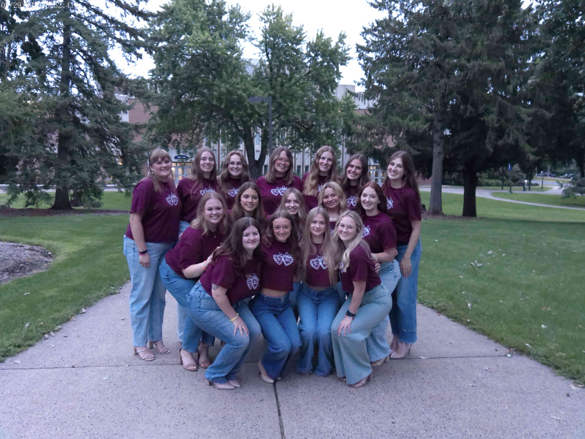 Alpha Phi Group during Polish Weekend